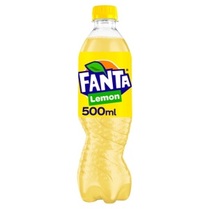 Fanta Lemon 500ml Bottle (12 Pack)