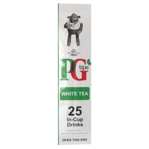 Autocup Pg Teabag White Incup Drinks 73Mm X 25 (12 Pack)