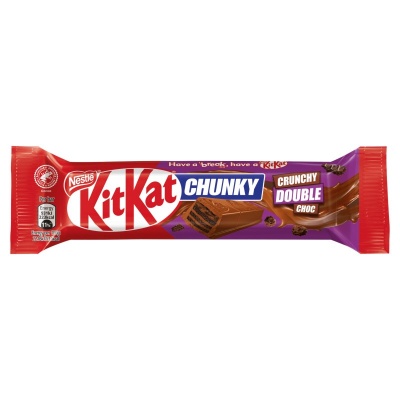 Nestle Kit Kat Chunky Double Chocolate Bar 42G (24 Pack)