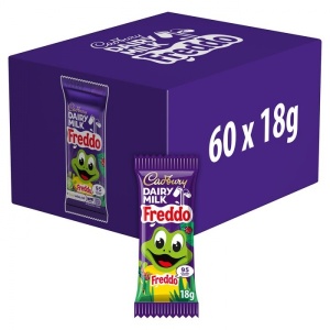 Cadbury Dairy Milk Freddo Chocolate Bar 18G (60 Pack)