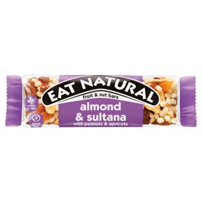 Eat Natural Almond & Sultana Bar 40G (12 Pack)