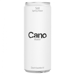 Cano Water Still Ringpull Can 330ml (24 Pack)