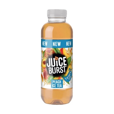 Juiceburst Peach Ice Tea 500Ml (12 Pack)