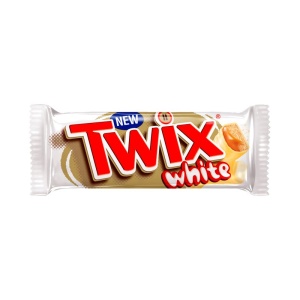 Twix Caramel & White Chocolate Fingers Biscuit Snack Bar 46G (20 Pack)