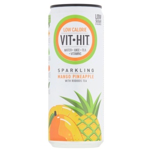 Vit Hit Sparkling Mango & Pineapple Can 330ml (12 Pack)