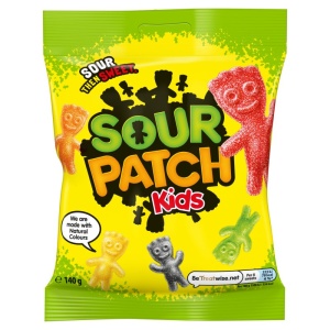 Sour Patch Kids Sweets Bag 130g (10 Pack)