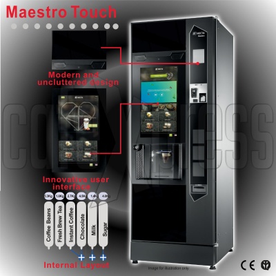 Necta MAESTRO TOUCH 12oz ESFB Hot Drink Machine