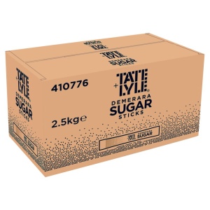 Tate & Lyle Demerara Sugar Sticks 2.5g (1000 Pack)