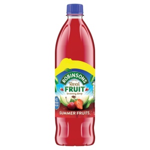 Britvic Robinsons Summerfruits Nas Squash 1 Litre (12 Pack)