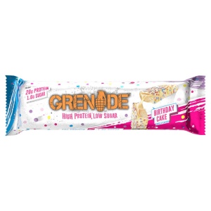 Grenade Birthday Cake Bar 60g (12 Pack)