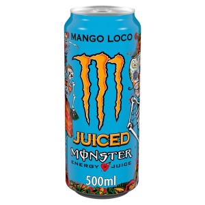 Monster Energy Juiced Mango Loco Cans 500ml (12 Pack)