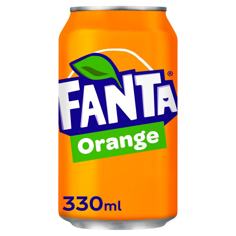 Fanta Orange 330ml Can (24 Pack)