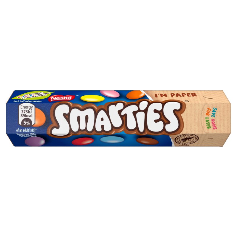 Smarties Hexatube 38g (24 Pack)