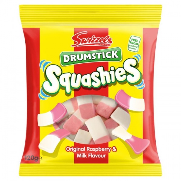 Swizzels Squashies Original Bag 120g (12 Pack)