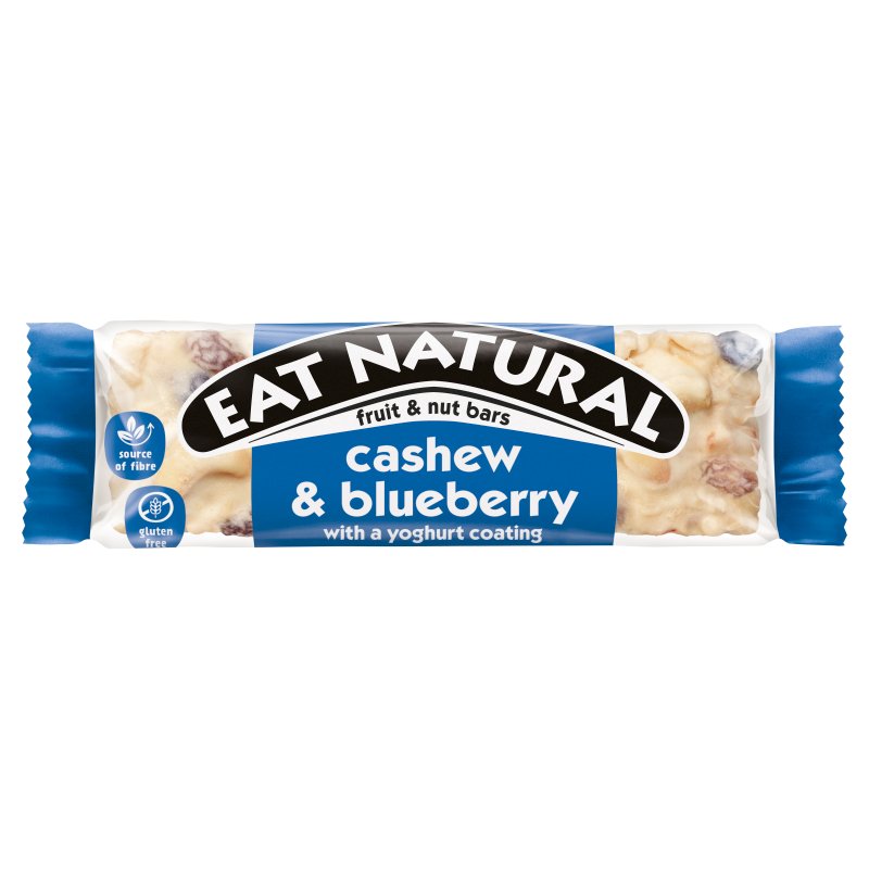 Eat Natural Cashew & Blueberry & Yoghurt Bar 40G (12 Pack)