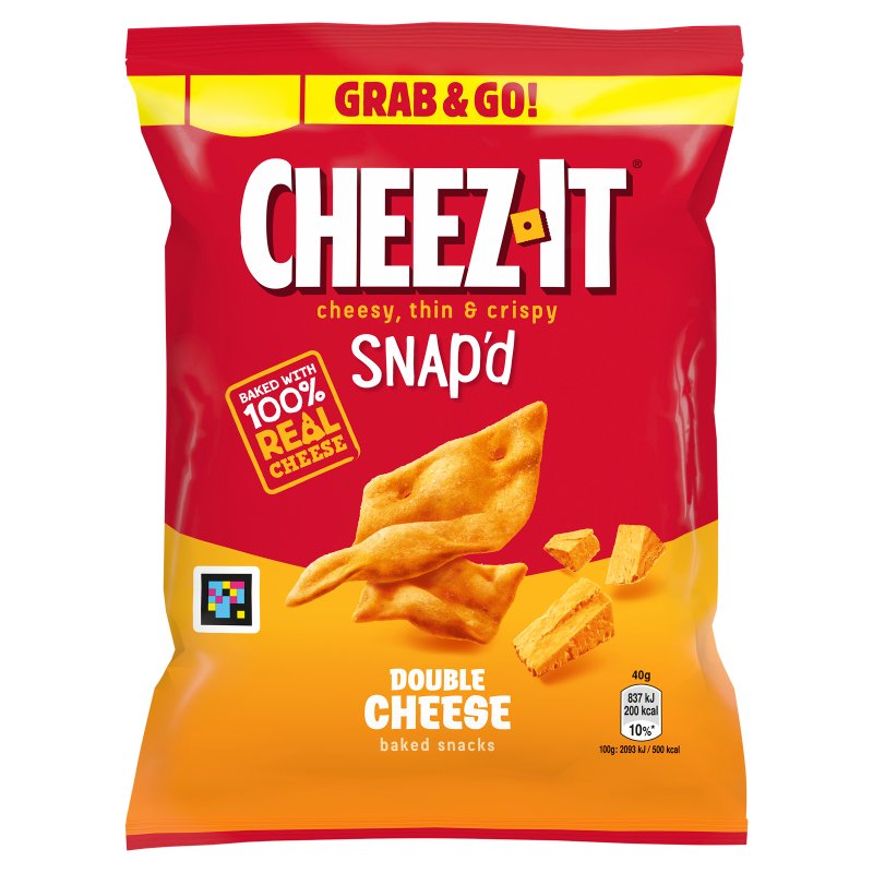 Cheez - It Double Cheese Snap'D Crackers 40g (20 Pack)