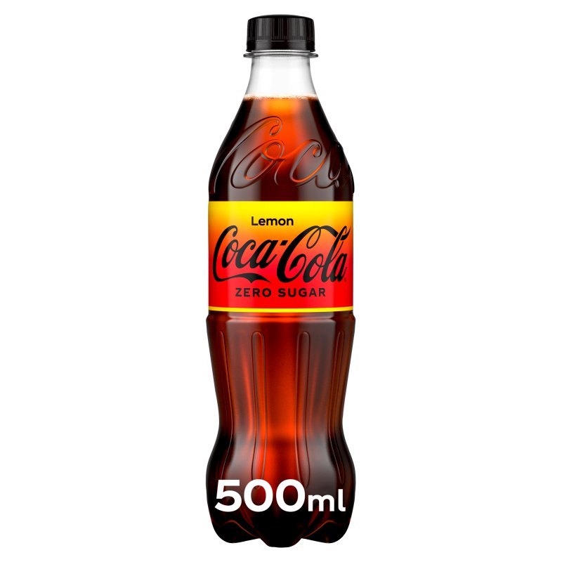 Coca-Cola Zero Lemon Bottle 500Ml (12 Pack)