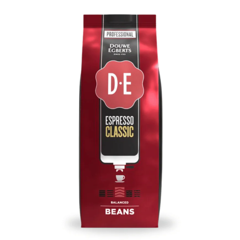 Douwe Egberts Espresso Classic Coffee Beans (4 X 1Kg)