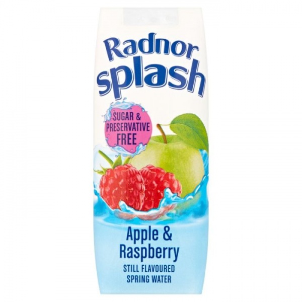 Radnor Splash Apple & Raspberry Carton 250Ml (24 Pack)