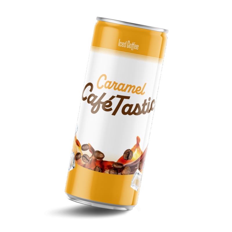 Cafetastic Caramel Coffee Can 250Ml (24 Pack)