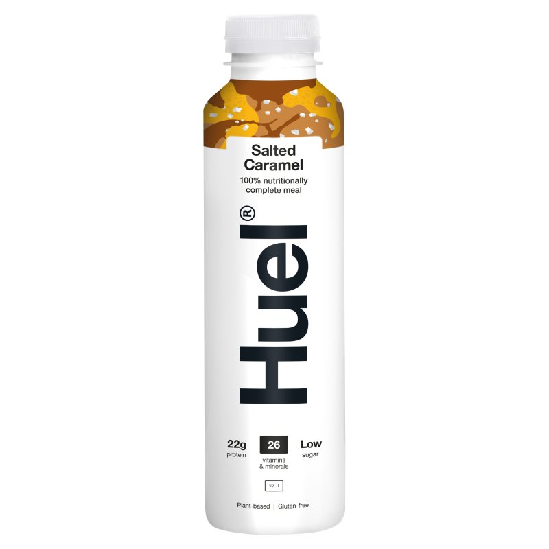 Huel Salted Caramel Complete Meal Drink 500Ml (8 Pack)