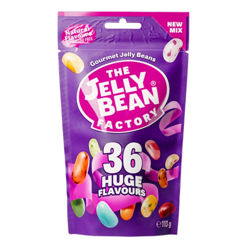 The Jelly Bean Factory Gourmet Mixed Jelly Beans 113G (12 Pack)