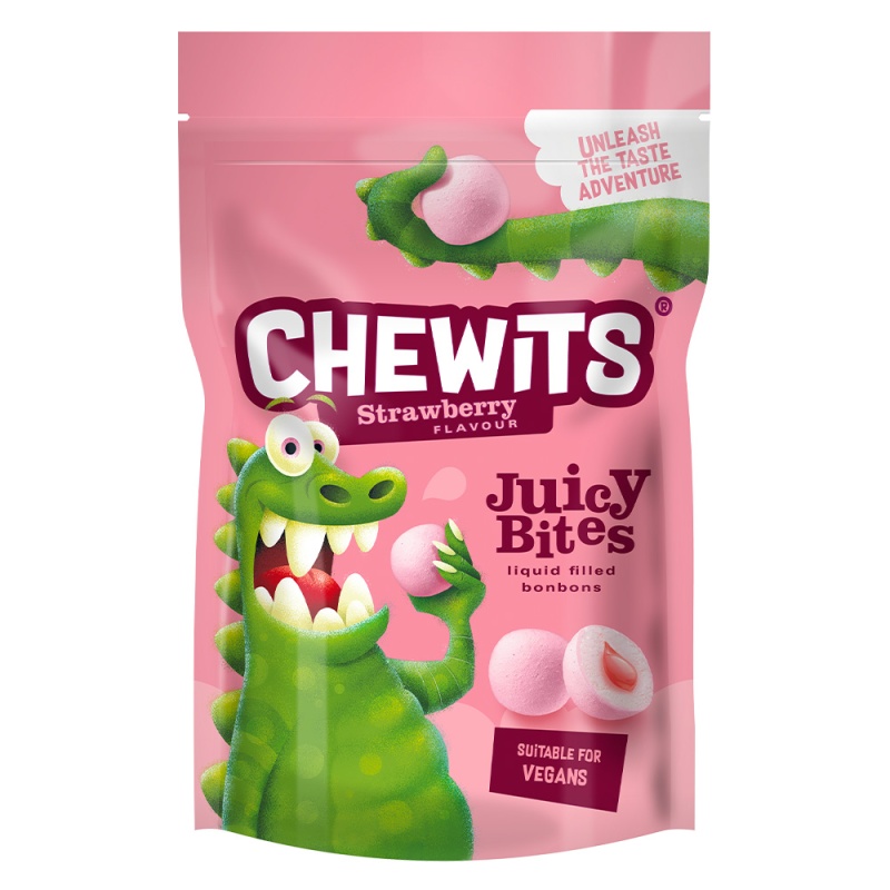 Chewits Strawberry Juicy Bites 115G (10 Pack)