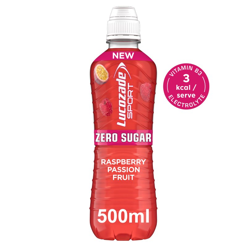 Lucozade Sport Berry Zero 500Ml (12 Pack)