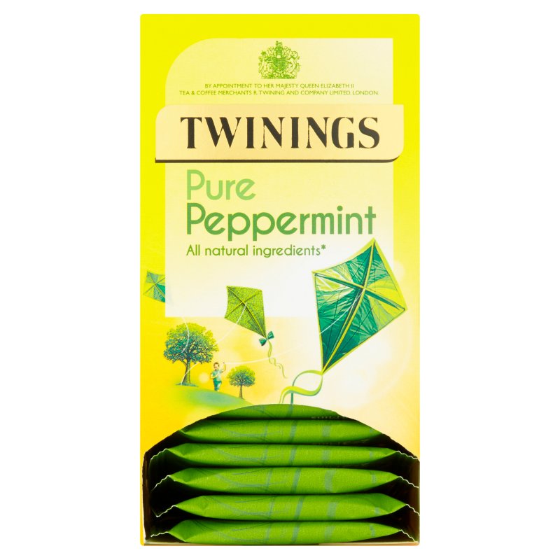 Twinings Peppermint Infusion Envelope Tea Bags x 20 (12 Pack)