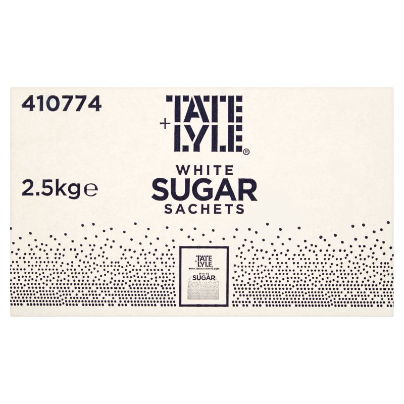 Tate & Lyle White Sugar Sachets 2.5g (1000 Pack)