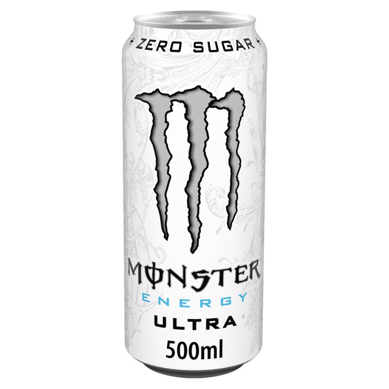 Monster Energy Zero Ultra Cans 500ml (12 Pack)