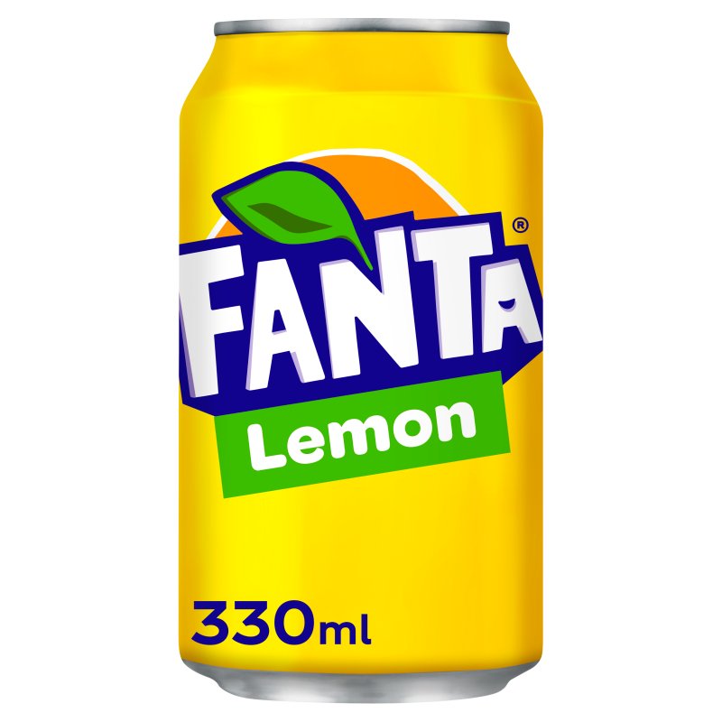 Fanta Lemon Cans 330ml (24 Pack)