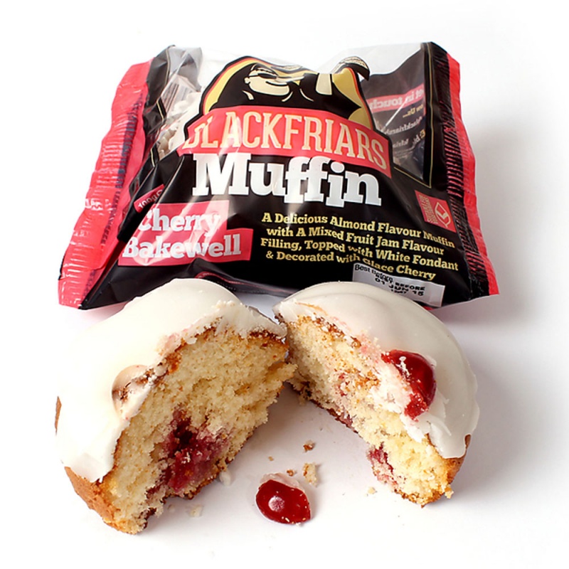 Blackfriars Cherry Bakewell Muffin 100G (20 Pack)