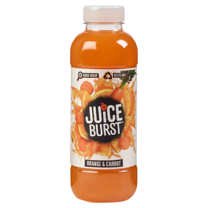 Juiceburst Orange & Carrot 500ml (12 Pack)