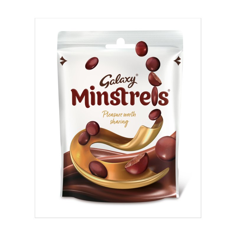 Galaxy Minstrels Pouch 125g (15 Pack)