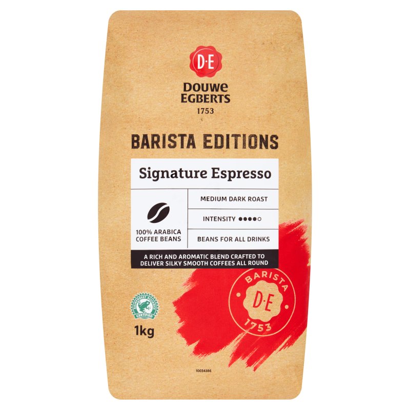 Douwe Egberts Barista Editions Signature Espresso Coffee Bean 1.27kg (8 Pack)