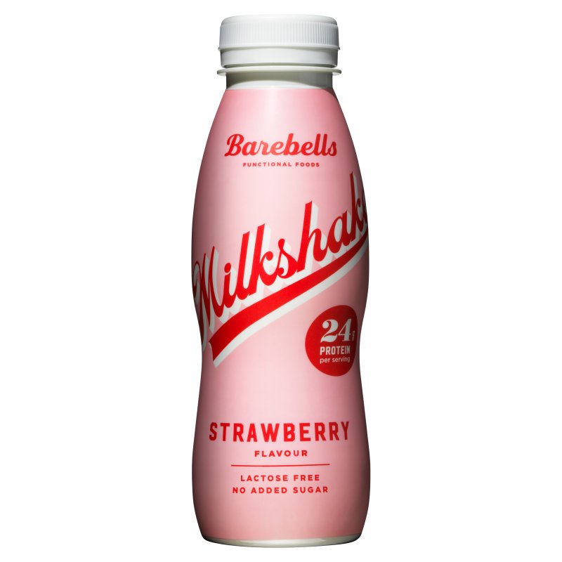 Barebells Strawberry Protein Milkshake 330ml (8 Pack)