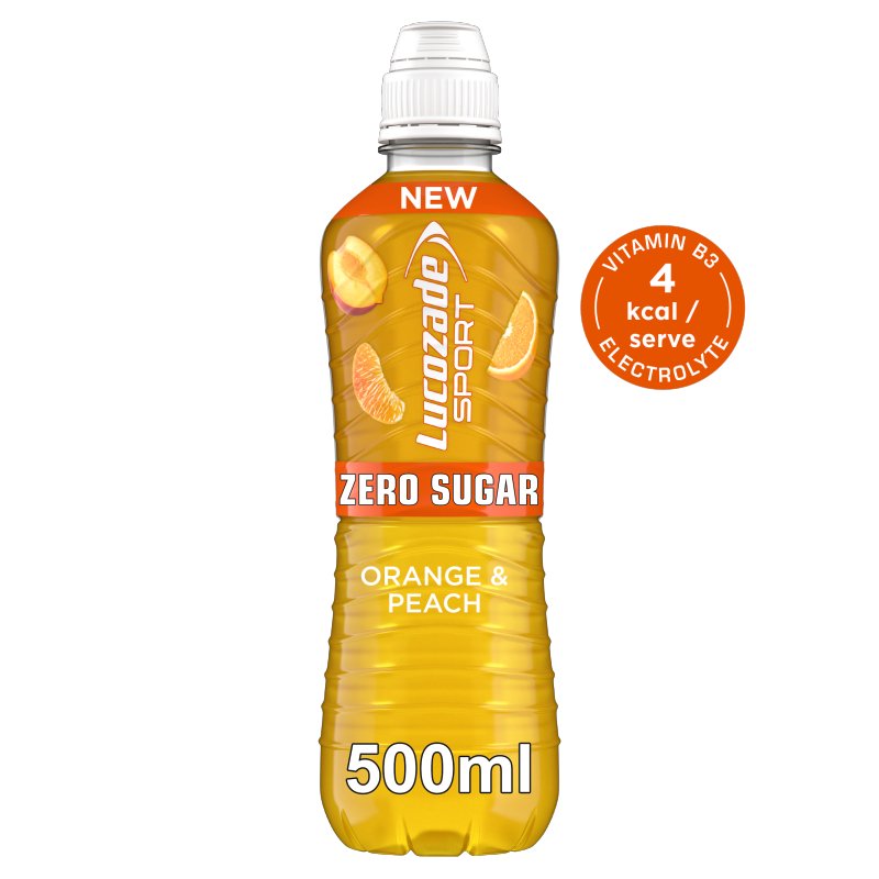 Lucozade Sport Citrus Zero 500ml (12 Pack)