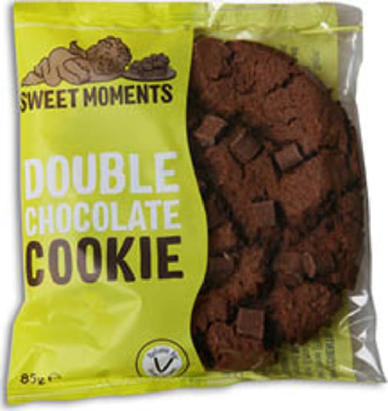 Sweet Moments Double Chocolate Cookie 85g (25 Pack)